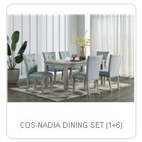 COS-NADIA DINING SET (1+6)